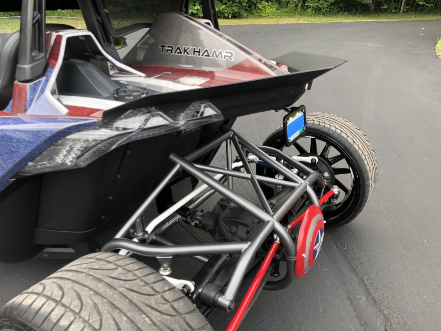 Trakhamr Four Wheel Conversion For The Polaris Slingshot